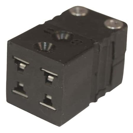 Digi-Sense Dual Thermocouple Connector, Mini, Femal 18527-72